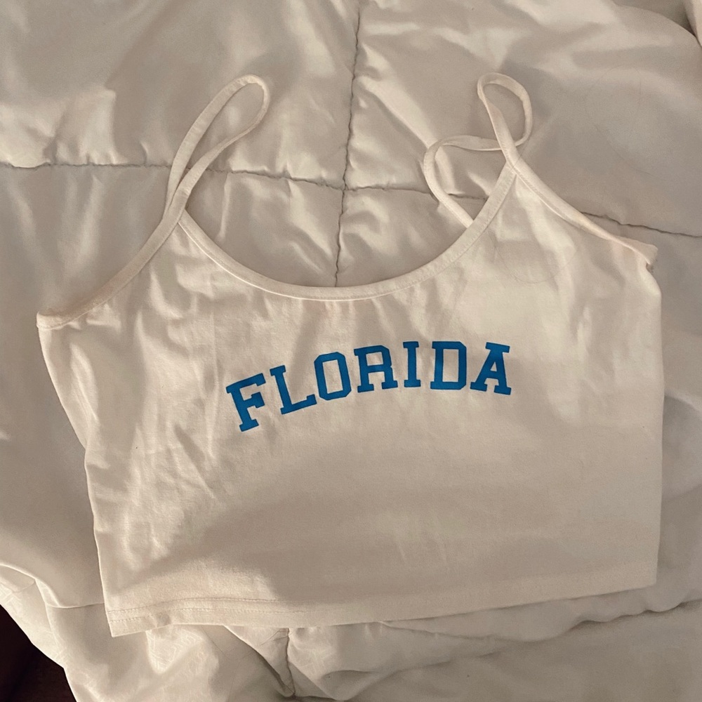 Florida Cropped tank top